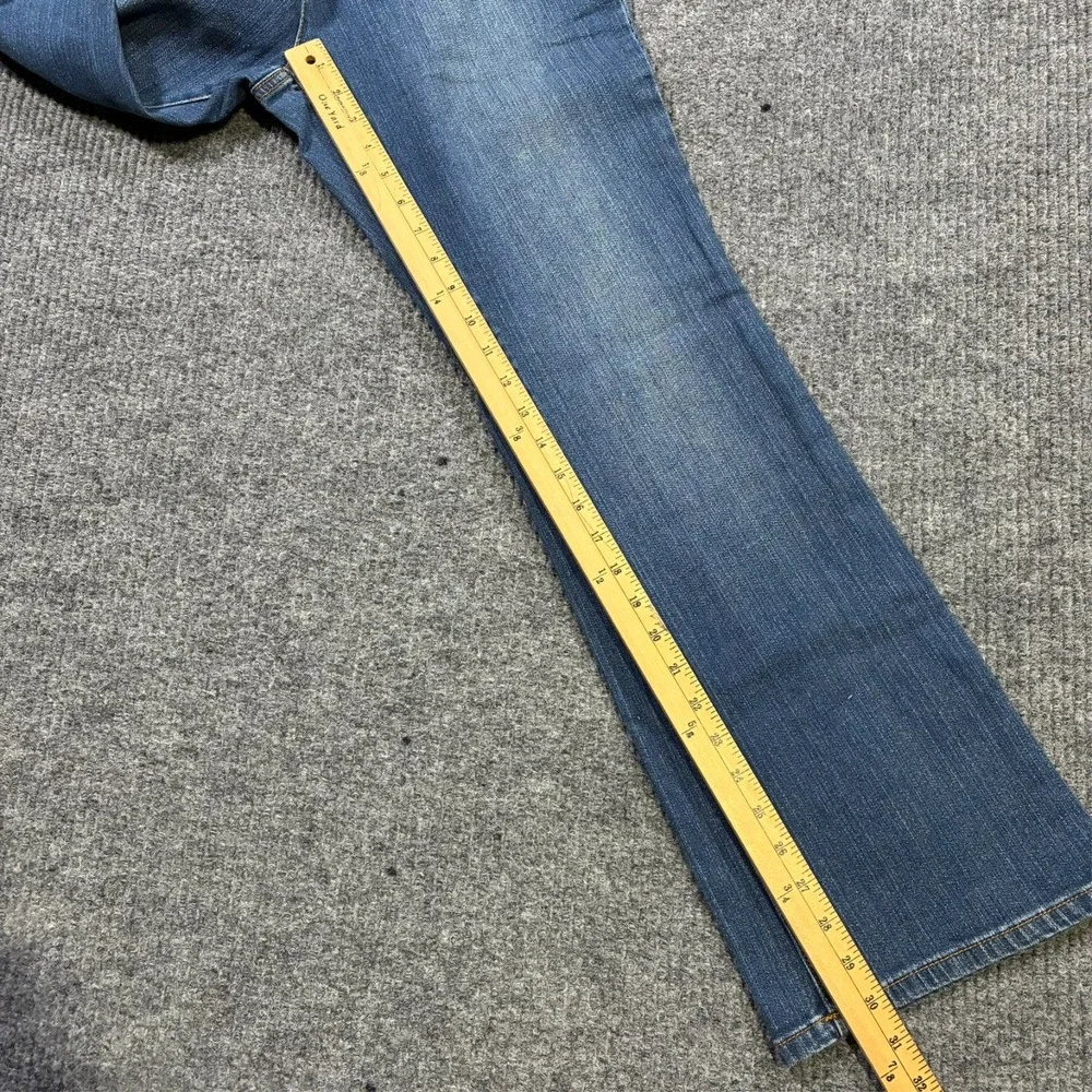 Michael Kors Womens Bootcut‎ Jeans Size 10 Medium Wash Stretch Denim Low Rise